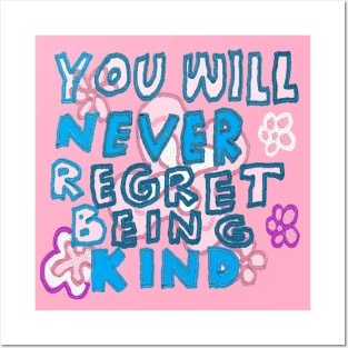 you will never regret being kind, OIL PAINTING Posters and Art